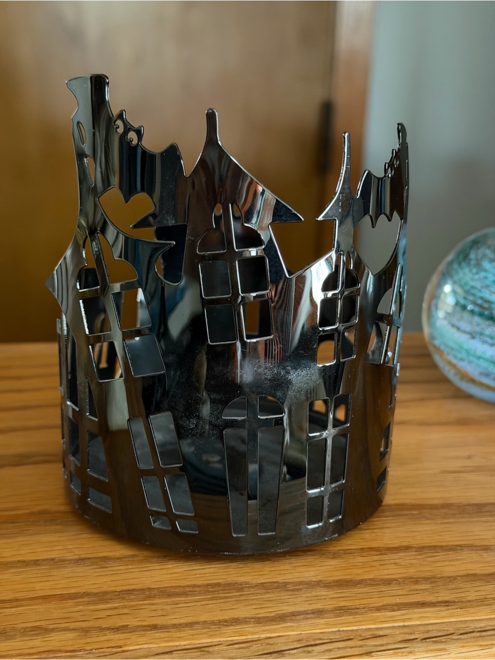 Bath and Body Halloween candle holder